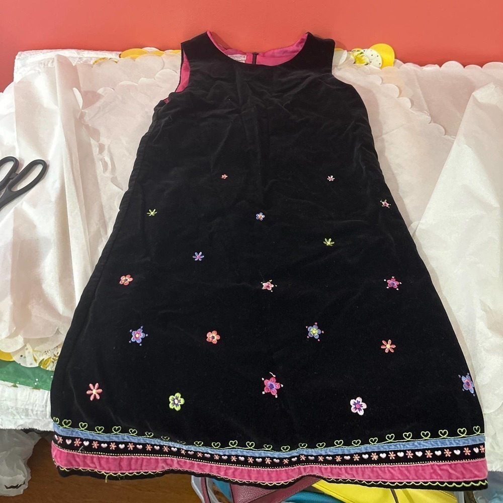 Talbots velvet dress